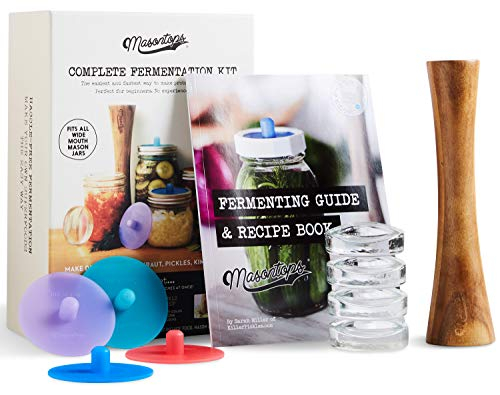 Masontops Komplettes Einmachglas-Fermentierungs-Set