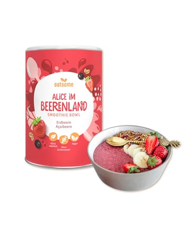 OATSOME® Alice Im Beerenland | Smoothie Bowl Mit Acai & Erdbeeren