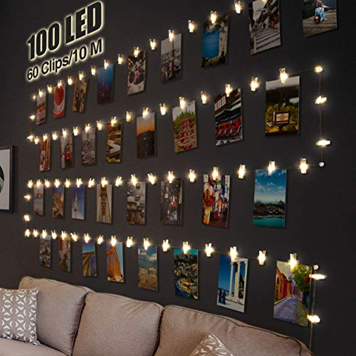 Litogo LED Fotoclips Lichterkette
