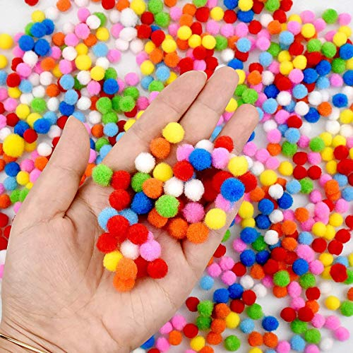 Kunsthandwerk Pompons Bälle 2000 Stück