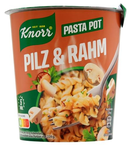 Knorr Pasta Snack Pot Pilz & Rahm