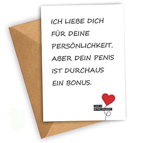 FRECHE Valentinstag Karte Für Ihn