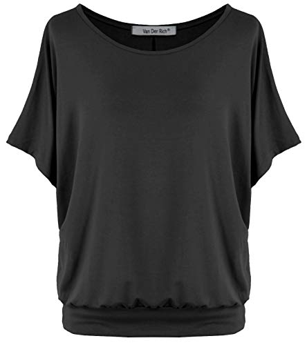 Van Der Rich Oversize T-Shirt mit Fledermausärmeln