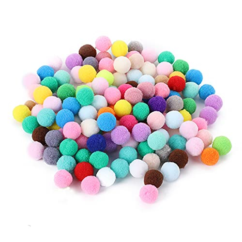 Bunte Flauschige Pom 20mm Pompons