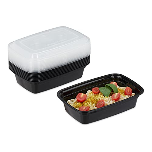 Relaxdays Meal Prep, 10er Set