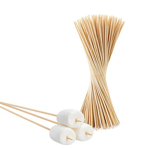 BigDean 100 Lagerfeuerspieße 90 cm aus Bambus