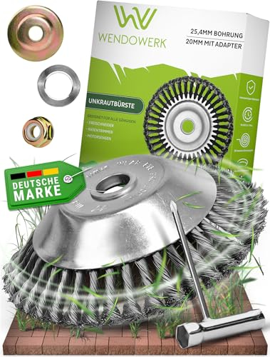 WENDOWERK® Profi Unkrautbürste Freischneider