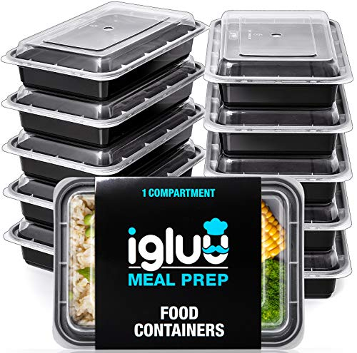 Igluu Meal Prep Boxen mit Deckel (20er-Pack)