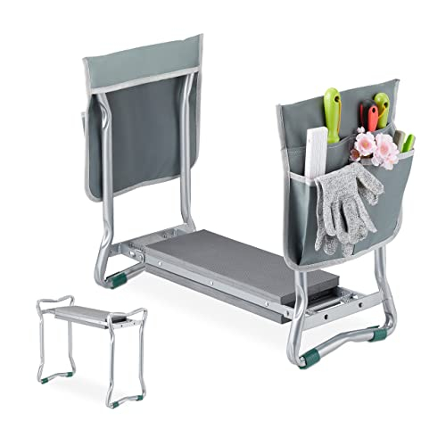 Relaxdays Kniebank für Gartenarbeit