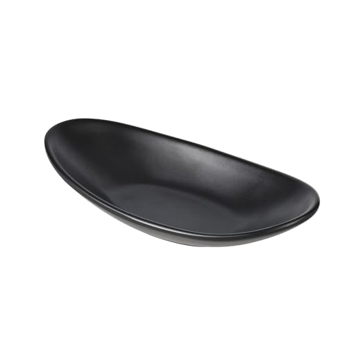 Feyarl Ovales Schwarzes Tablett
