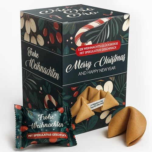 FOOD Crew 12x Weihnachtsglückskekse