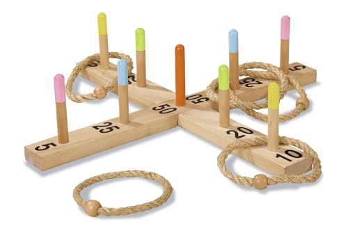 Eichhorn 100004405 - Outdoor Ringwurfspiel