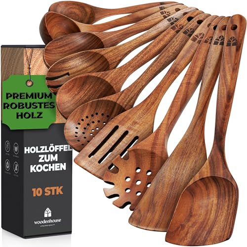 Holzkochlöffel Set von Woodenhouse
