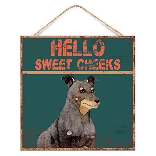 NABRAND Hello Sweet Cheeks Holzschild