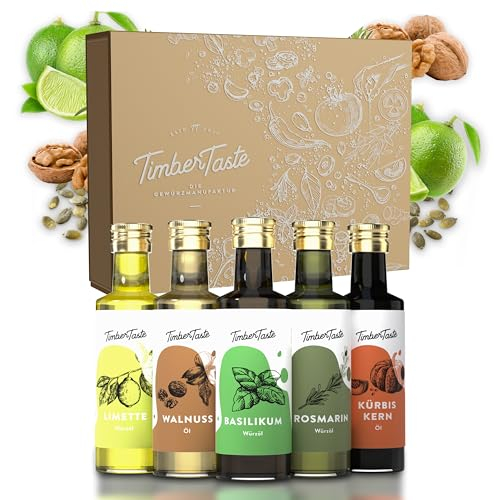 TIMBER TASTE® Essig & Öl Geschenkset