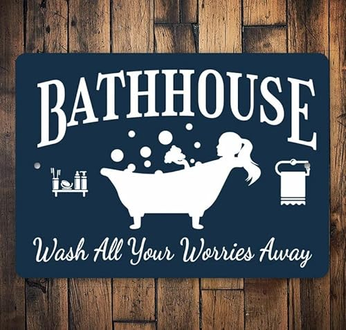 Bonoff Badehaus-Schild