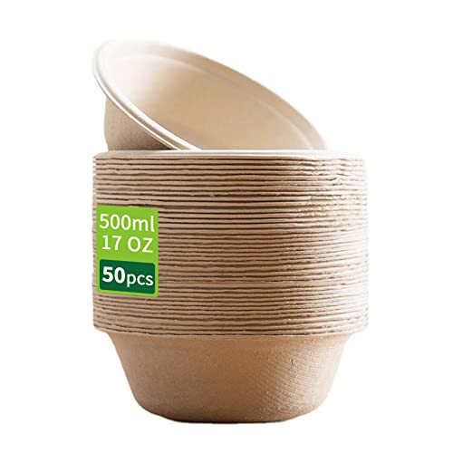 Meiontepor 50 Stück Einwegpapierschalen