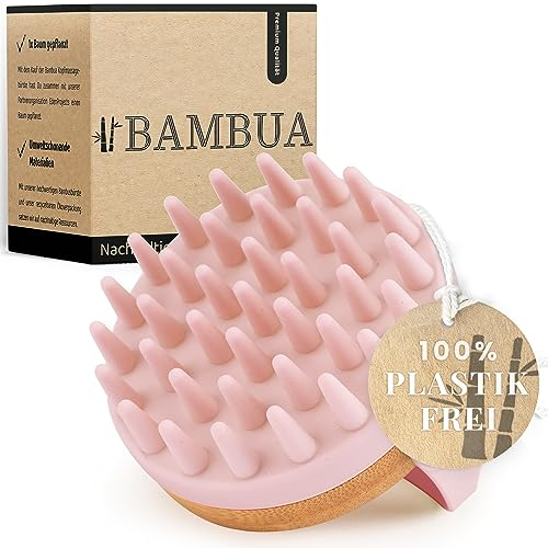 BAMBUA Kopfhaut Massagebürste