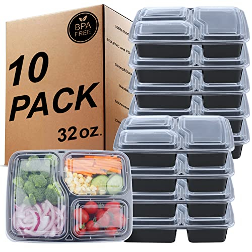 KINGHON 3-Fach Meal PREP Container