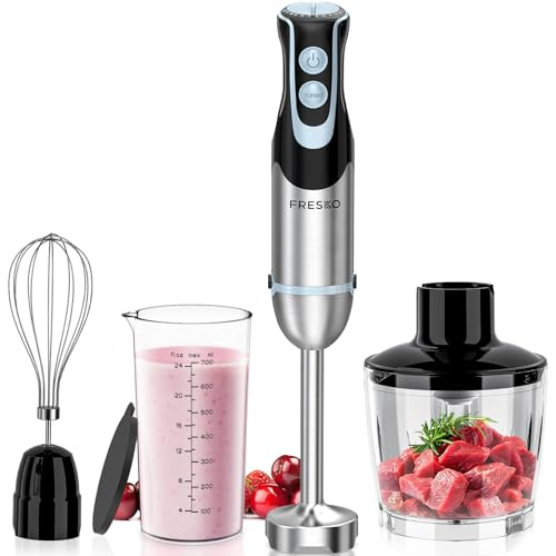 FRESKO 4-in-1 Stabmixer Edelstahl