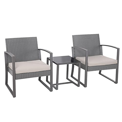 SVITA LOIS L Poly Rattan Sitzgruppe
