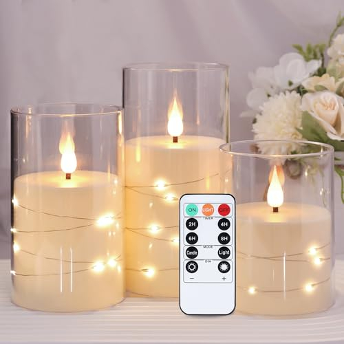 Kiexung LED-Kerzen mit Fernbedienung