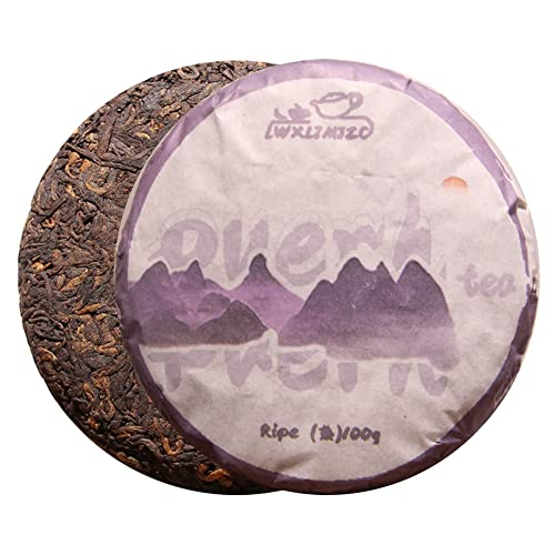 LWXLJMJZC-2018 Jahr Reifer Yunnan Ripe Puerh Teekuchen