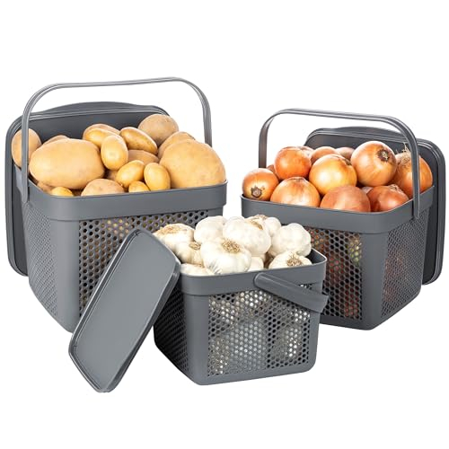 uandu Kartoffel Aufbewahrungsbox 3er Set