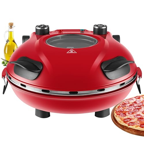 Pizzaofen elektrisch mit 32 cm Pizzastein