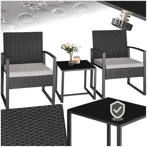 tectake® Rattan Sitzgruppe
