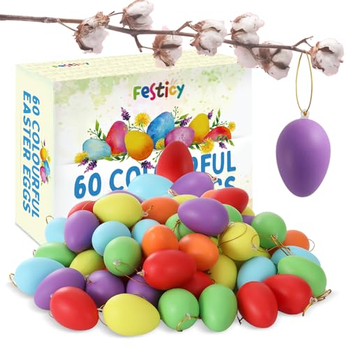 Festicy Bunte Ostereier Plastik