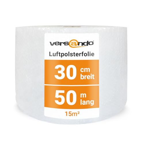 versando Premium Luftpolsterfolie 50m x 0,3m