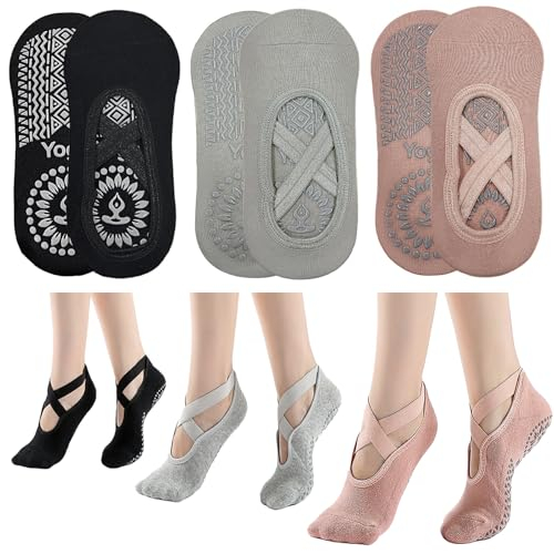 Rutschfeste Yoga Pilates Socken