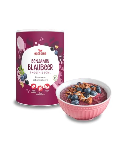 OATSOME® Benjamin Blaubeer | Smoothie Bowl Mit Blaubeere & Johannisbeere