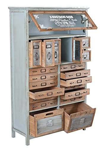 Hochkommode „LOFT Studio“ – Industrial Apothekerschrank