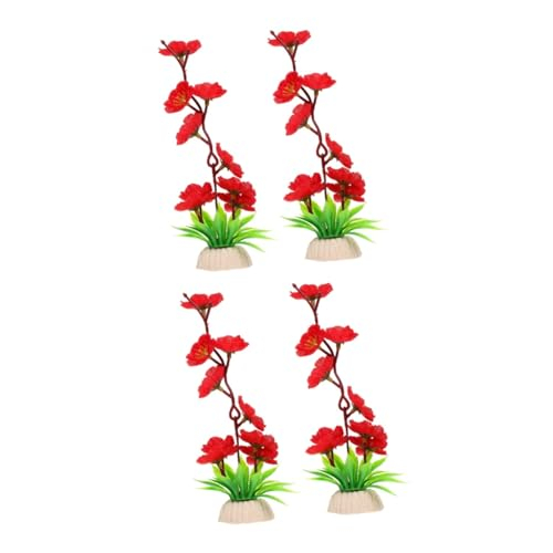 Alipis 4 Stück Sashimi-Dekorationsblumen