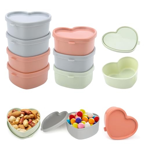 SMYJDMM Kleine Dosen mit Deckel, 8er-Set