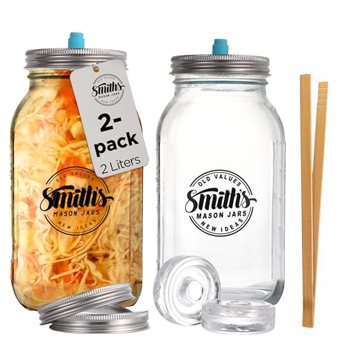 Smiths Mason Jars 2er-Pack