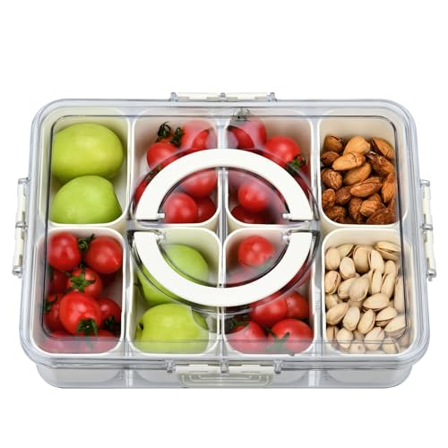KINGOZOYI Snackbox mit Fächern