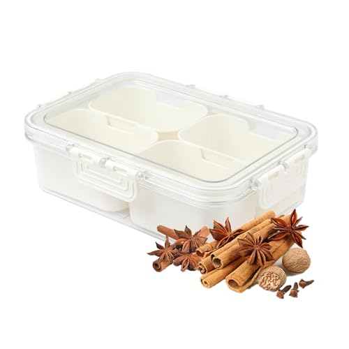 YHSKJCD Snackbox mit 4 Fächern