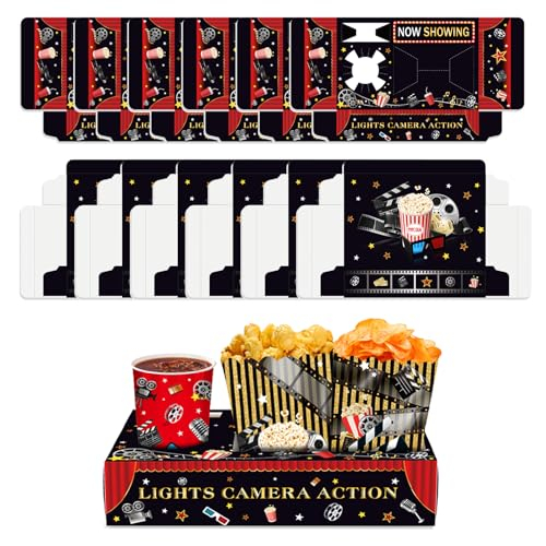 12 Stück Filmnacht Snack Tabletts