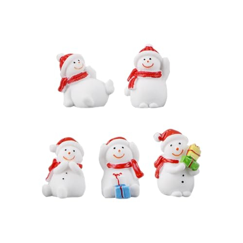 RAMGLYO Niedliche Schneemann Figuren