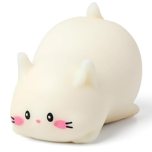 Calkkrer Niedliche Weiße Katze Stressball