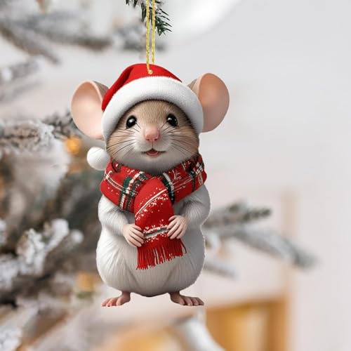 Weihnachtsmäuse Deko Acryl