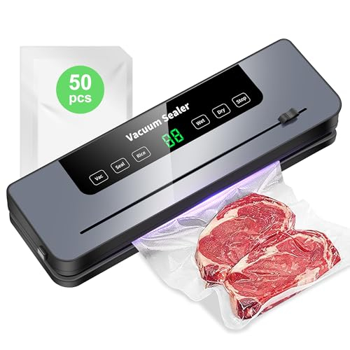 Vakuumiergerät, 7 in 1 Vakuumierer für Lebensmittel