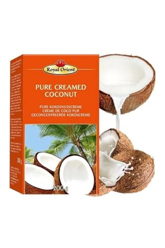 Kokoscreme 6 x 200g - 100% Pure Creamed Coconut