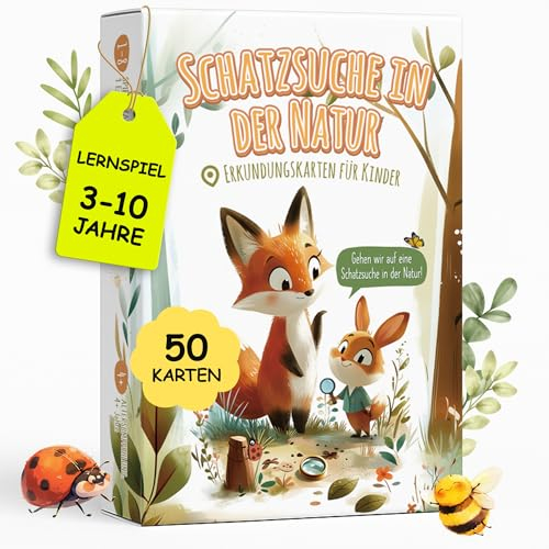 Legezon 50 Entdeckerkarten für Kinder