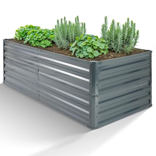 Arebos Hochbeet Metall 180x90x79 cm