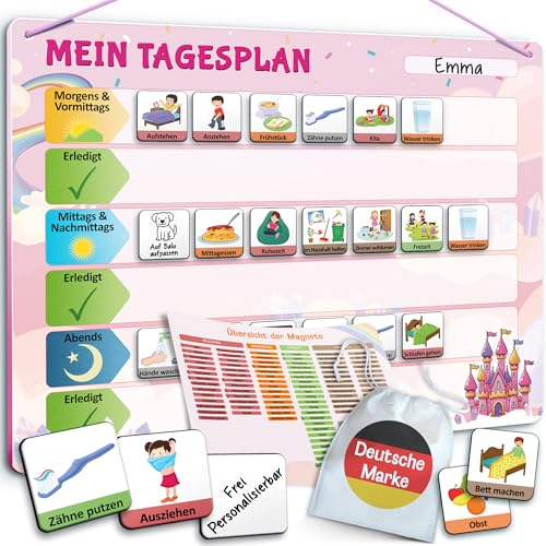 LIKARTO Routine Planer Kinder