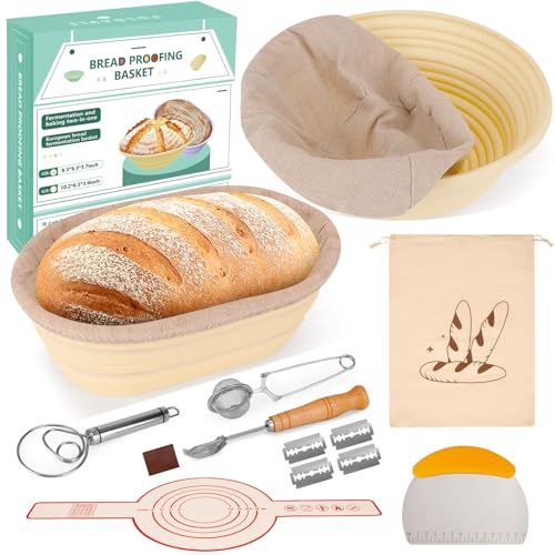 Brotgärkörbchen-Set aus Silikon